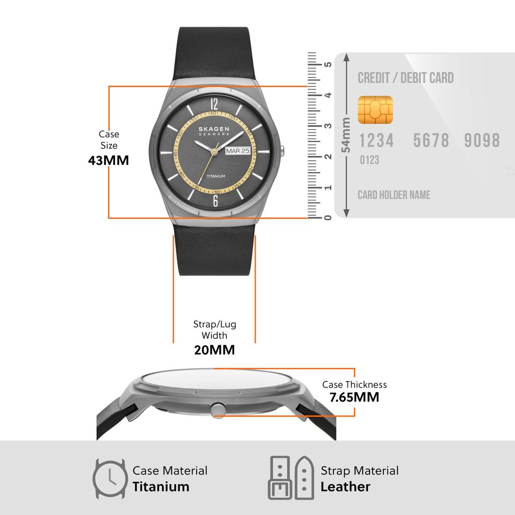 Watch MELBYE SKW6907 Black [Skagen] Men's