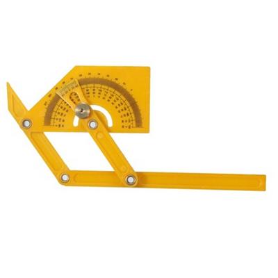 Angle Finder Protractor Goniometer Miter Gauge Plastic Brass Fittings 0-180 Degrees Measuring Tools