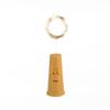 LED Solar Cork Lights for Wine Bottles - Copper Wire String for Wedding and Christmas Decorations, Outdoor Use.