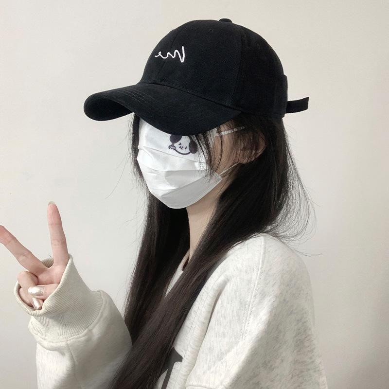 Spring And Summer Baseball Cap For Women, Large Head Circumference, Small Face, Wide Brim, Deep Top Cap, Men'S Sunscreen Cap