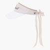 LECOQ GOLF Women'S Striped High Visor Beige Gr122Lsv21