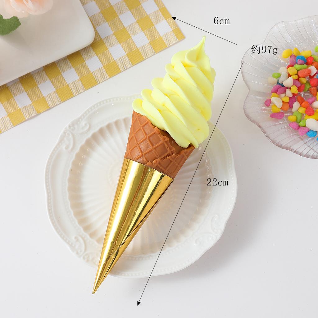 Artificial Ice Cream Model For Photography Props Fake Ice Cream Model Plastic Ice Cream Model For Shop Display