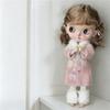 Per Bambola Blythe Cappotto Coniglietto Dolce Vestito Abbigliamento Pizzo Vestito Principessa Vestiti Carini per Bambina Per Bambola BJD 6/1 OB24 OB22 Accessori