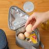 1Pc Portable Triangle Insulated Bag Mini Aluminum Foil Student Lunch Bag KTY