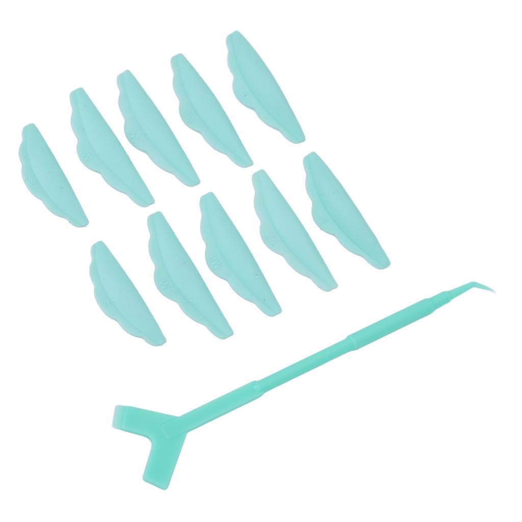 Eyelash Lash Perm Tools 5 Pairs Eyelash Lash Perm Silicone Pads 10 Pieces Y Shape Eyelash Lift