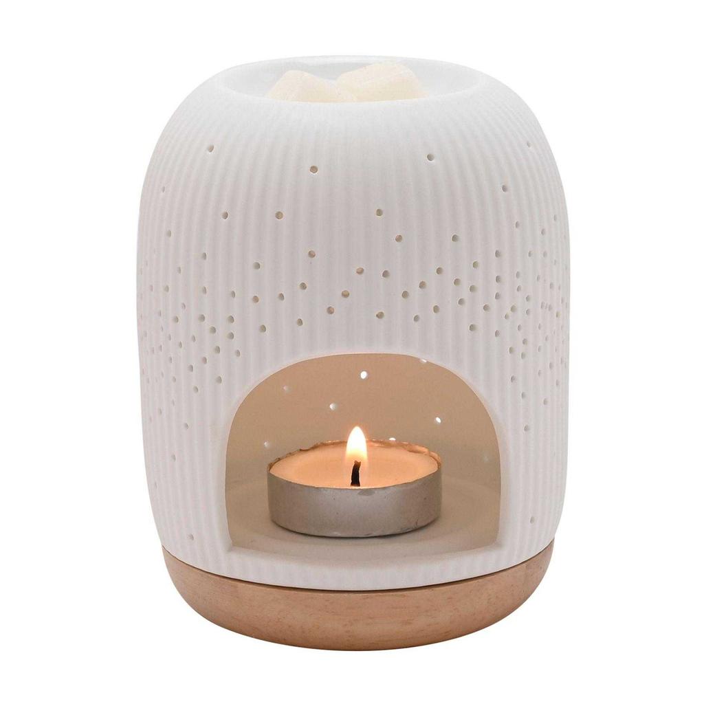 Hestia Ringed Ceramic Wax Melt Burner