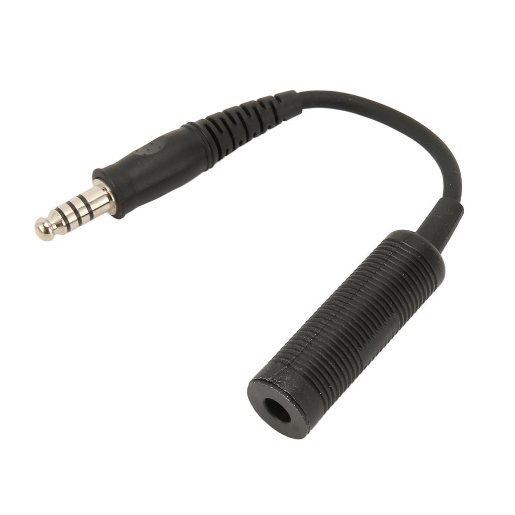 Military To Civilian Wiring Adapter Plug and Play Conventer Portable U174 HiFi Sound  PTT Pair for Civilian Headsets