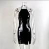 Sexy Big Backless Waist-retracted Hip-packed Dress Outfit with Slit Dress for For Women
