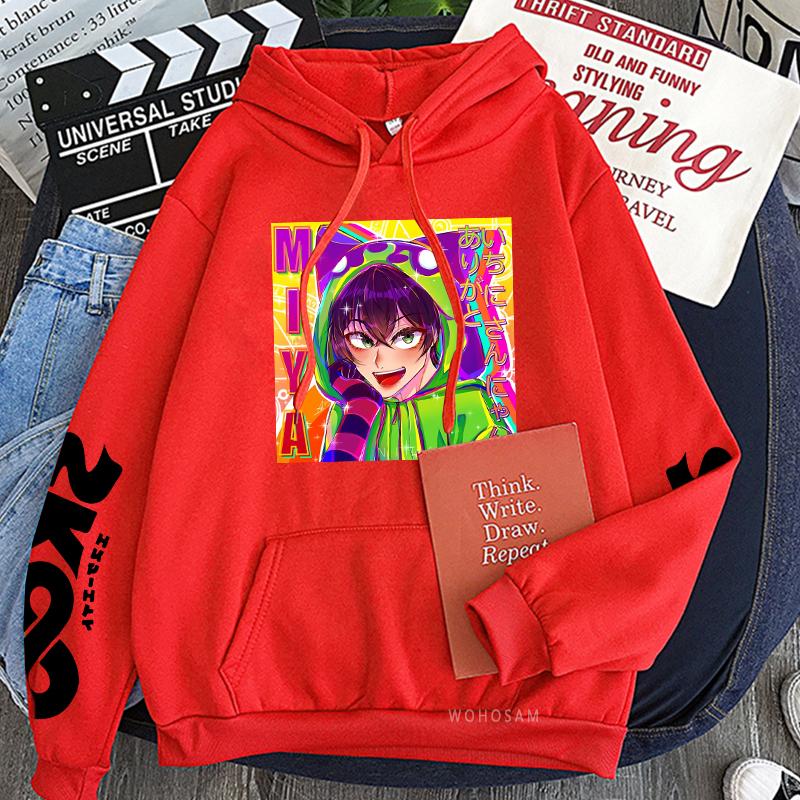 Latest Anime SK8 The Infinity Hoodies Men Harajuku Cartoon Skateboard Boys MIYA Hoodie Women Oversized Streetwear Sweatshirts
