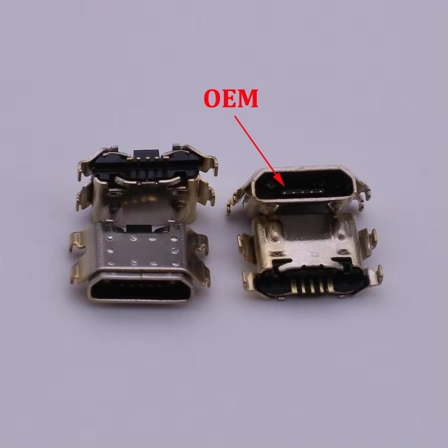10-100pcs For Xiaomi Pocophone POCO C3 A1 Plus/Redmi 9A 9C 10A 12C USB Charging Dock Connector Charger Jack Port Socket