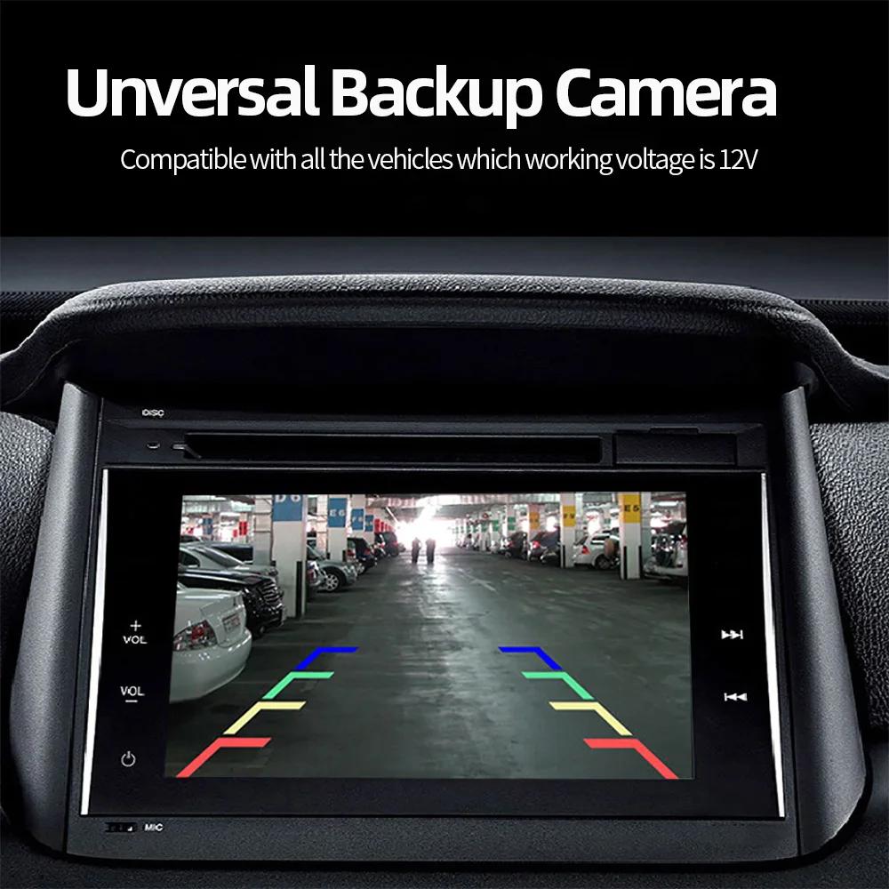 Car-mounted large-screen AHD high-definition night vision full color, universal reversing camera
