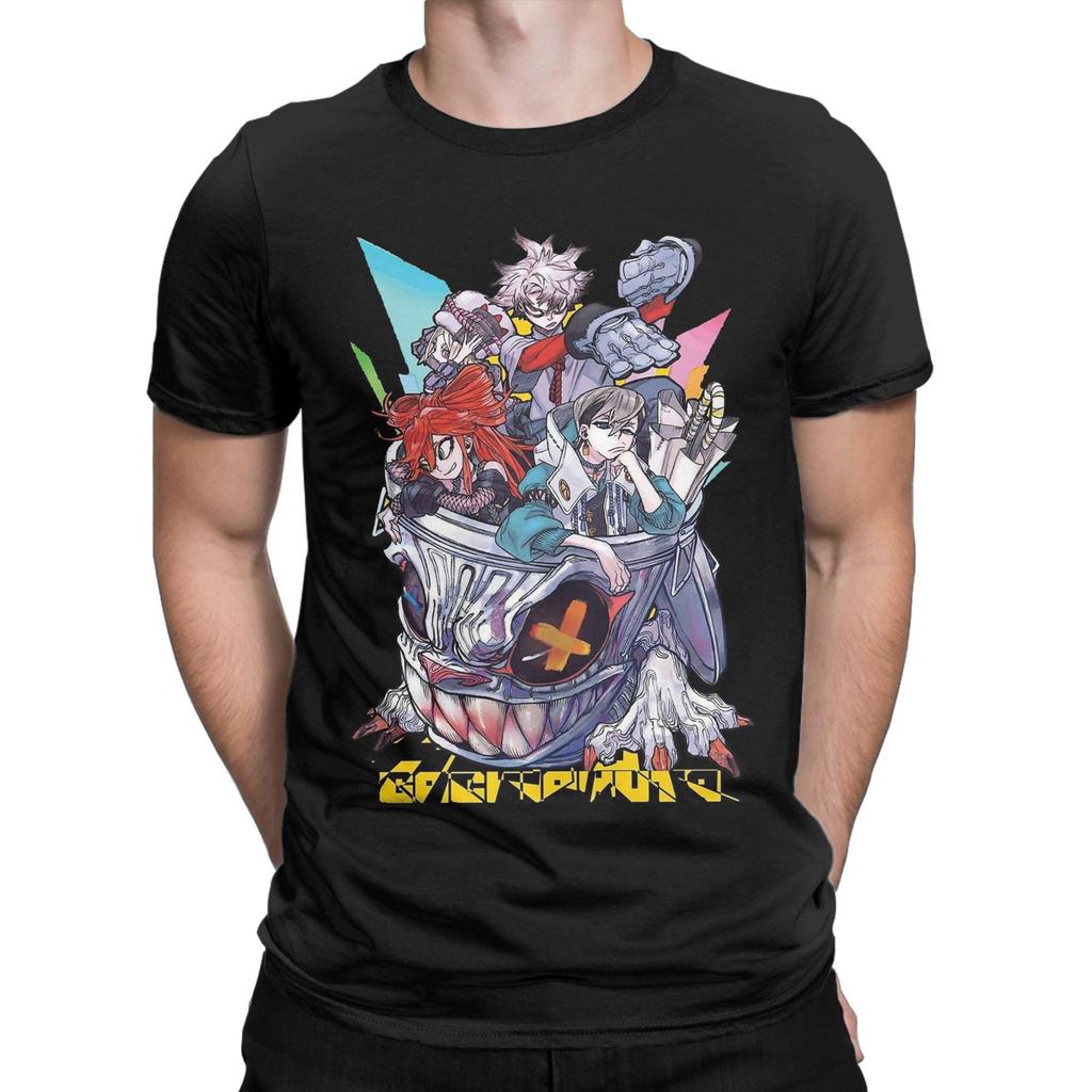 Gachiakuta Japanese Anime T Shirt Men's Cotton Humorous T-Shirts Crewneck Tee Shirt Short Sleeve Tops 4XL 5XL