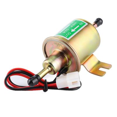 12V 3‑6 PSI Inline Gas Diesel Electric Fuel Pump Low Pressure HEP‑02A for Car Truck Boat