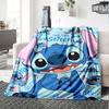 1pc S-Stitch2 Blanket, Gift, for Men and Women, Soft Blanket, Good for Sofa Bed Couch Travel, Lightweight Flannel Blanket