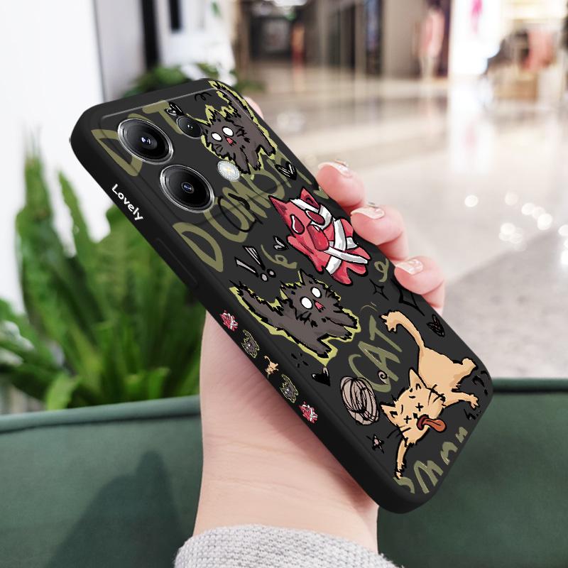 

Fried Hair Monster Phone Case For Xiaomi Poco X6 F6 M6 M5 M5S F5 X5 F4 X4 M4 F3 M3 X3 Pro 4G 5G GT Silicone Cover Poco F5 чёрный