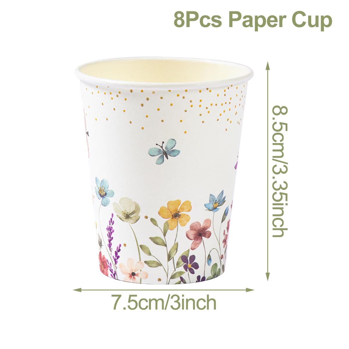 

Посуда Полевые цветы Декор для дня рождения ребенка Дикие цветочные одноразовые тарелки чашки детские сувениры свадебные принадлежности для вечеринки бэби шауэр