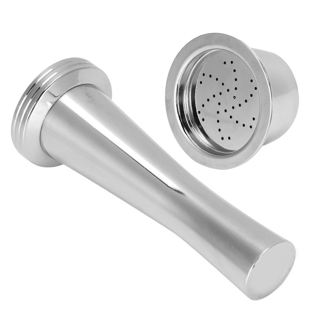 Nachfüllbares Kapsel-Kaffeefilter-Set Kaffeetamper Bürste Löffel für Kfee Kaffeemaschine