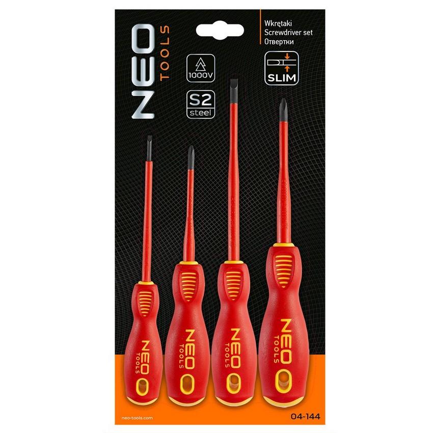 1000V SCREWDRIVER SET, 4 PCS - T N04-144