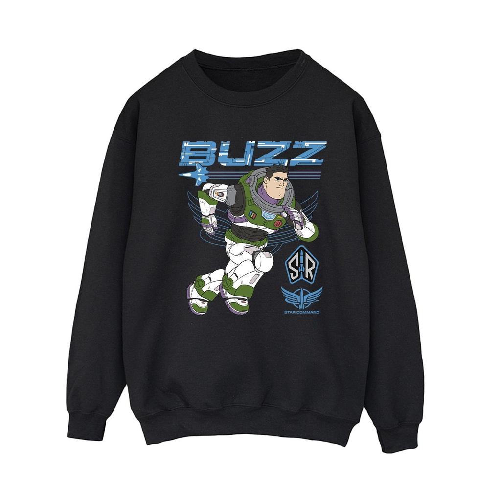 Disney Womens/Ladies Lightyear Buzz Run To Action Sweatshirt