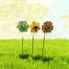 Decorative Garden Stakes Yard Decor Spikes Metal Garden Stakes Weather Resistant Build Easy Tool-free Installation
