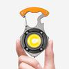 Mini Light Multiple Lighting Modes Rechargeable Portable Ultralight Multifunctional Bottle Opener Survival Hammer Super Bright LED Keychain