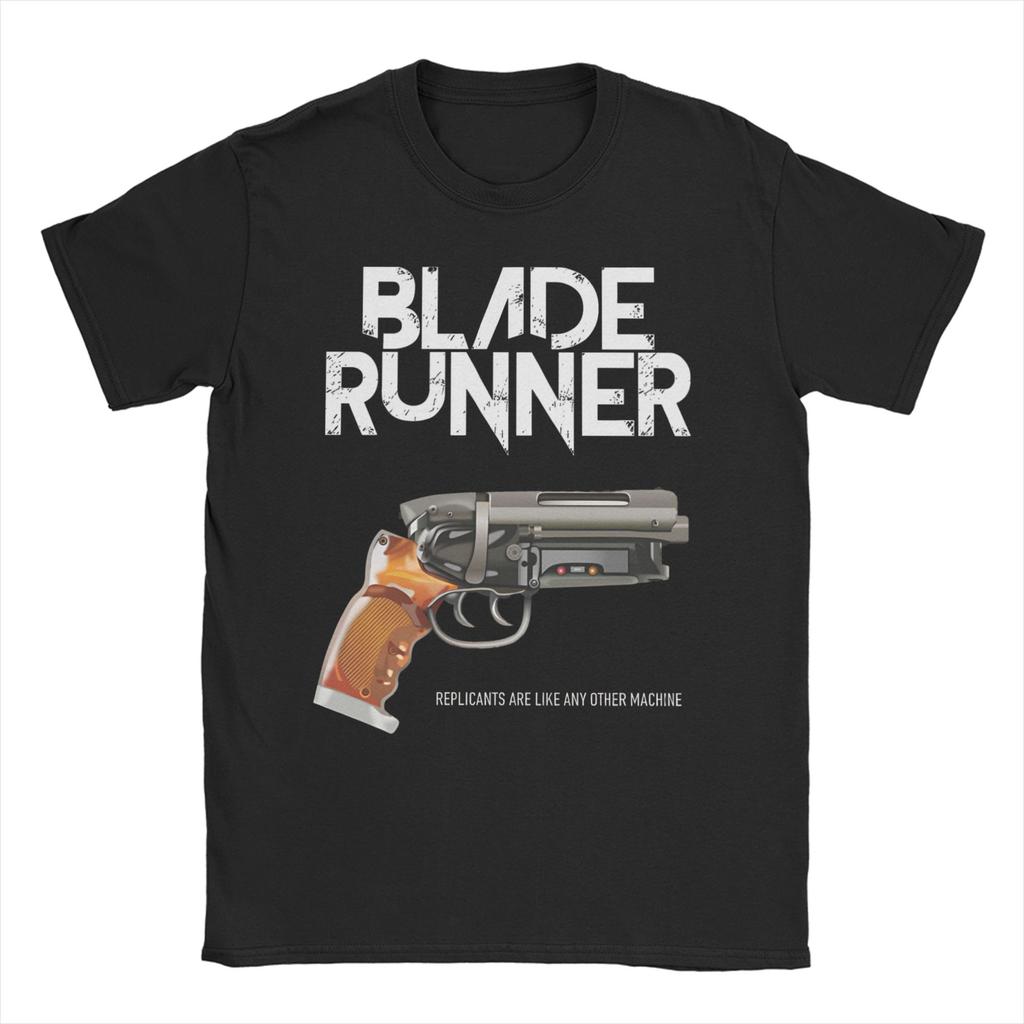 Unisex WOMEN Blade Runner Poster T Shirts Pure Cotton Clothes Leisure Short Sleeve Crew Neck Tees Summer TShirts