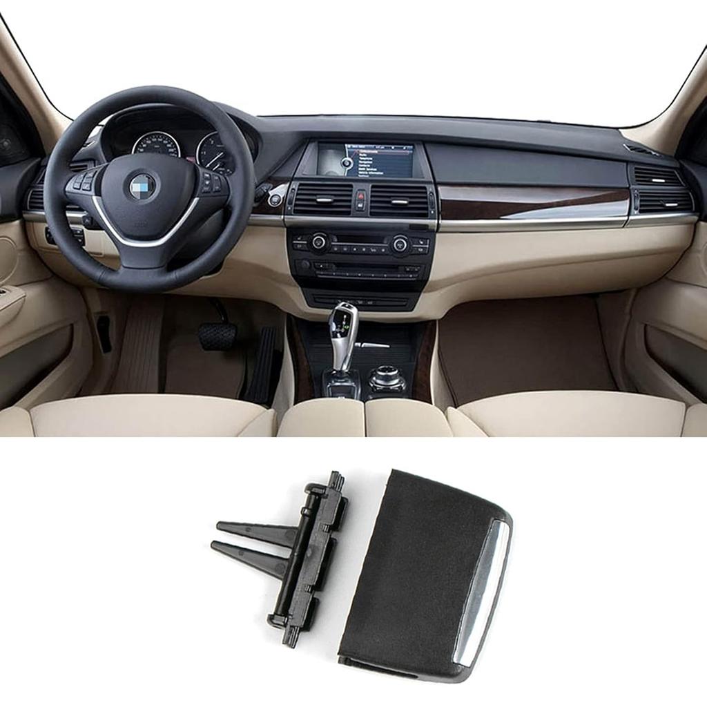 Front Row air Conditioning Vent Outlet tab Clip Compatible with BMW X5 E70 X6 E71 Air Grille Clips - A/C Vent Outlet Tab Clip (Front)