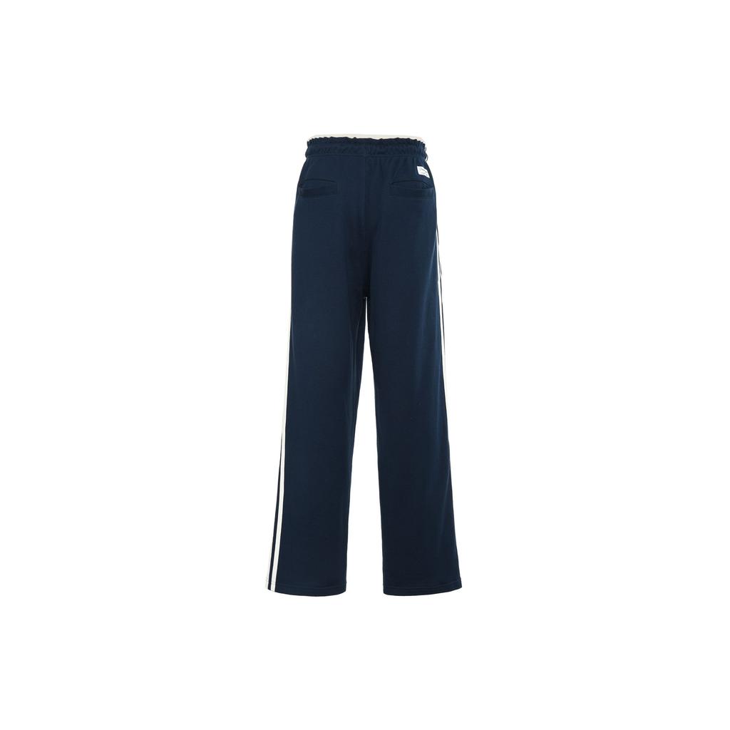 Adidas X Originals FW23 Solid Color Drawstring Joggers Men Bottoms Blue IN1085