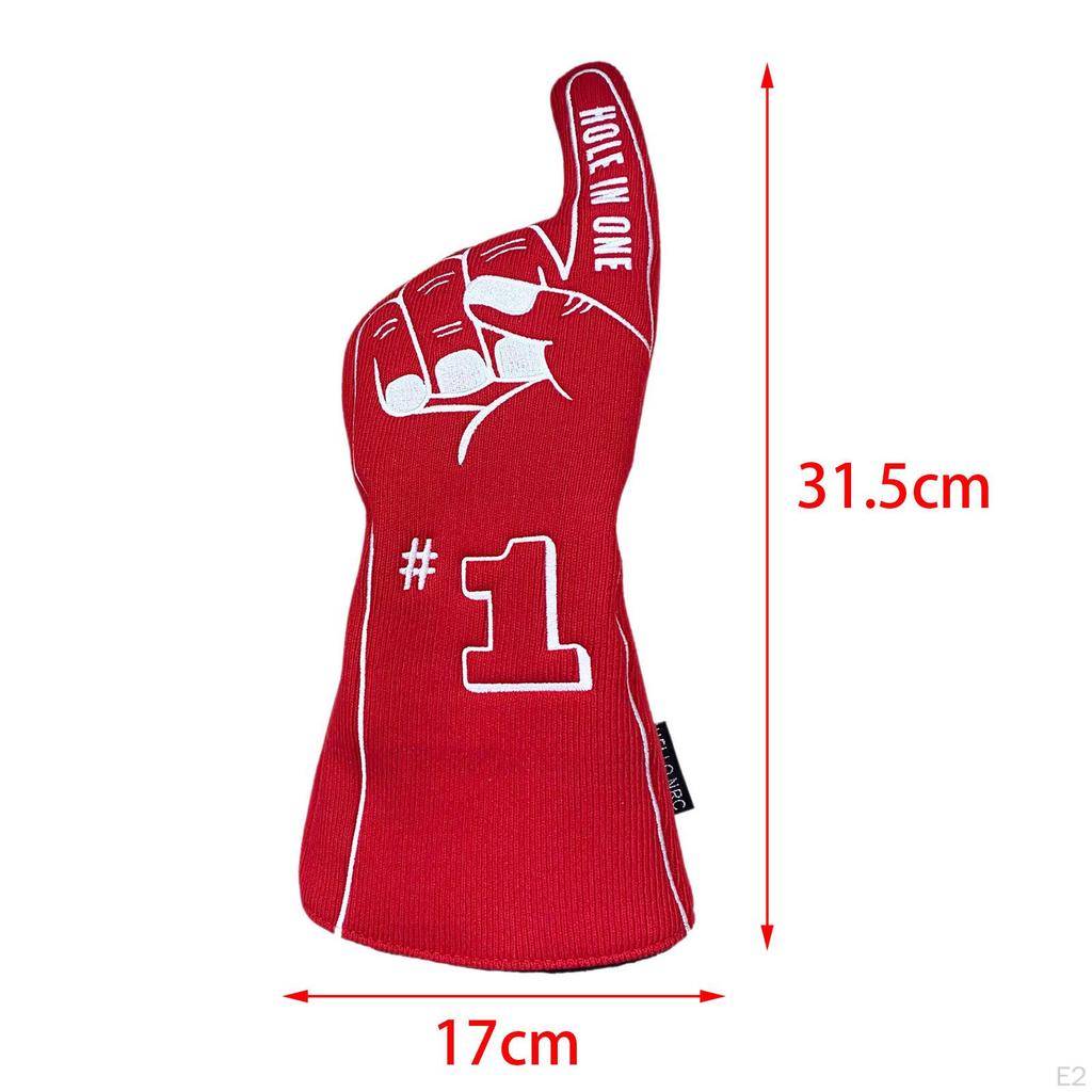 Golf Club Head Cover Knitted Wood Headcover for Travel Accessories