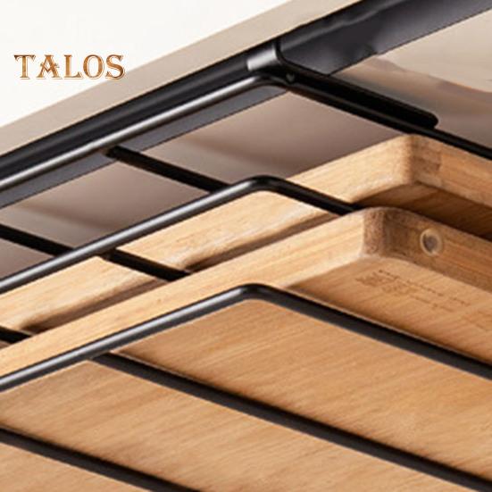 Chopping Board Rack Under-Cabinet Cutting Board Holder Strong Load-bearing Easy To Install Heavy-Duty Cutting Board Hanging Rack