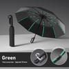 Buckle folding umbrella 11 bone sunscreen men's business umbrella, automatic hook umbrella outdoor large umbrella wholesale