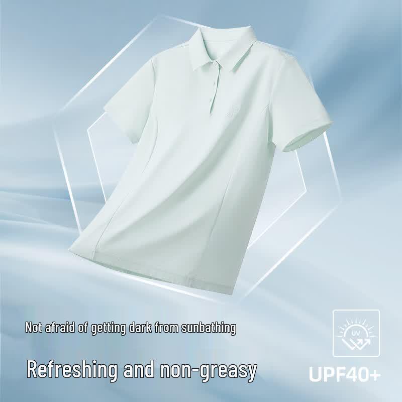 Camel Women's Short Sleeve Polo Shirt M26BA6P040