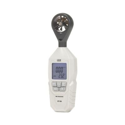 Anemômetro portátil com temperatura