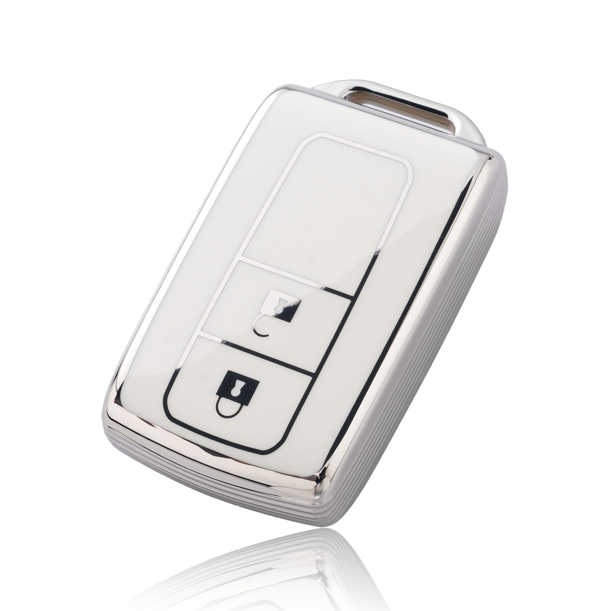 

Чехол для ключа Toyota Daihatsu Tanto Custom Чехол для смарт-ключа Tanto Exe Move Custom Copen белый