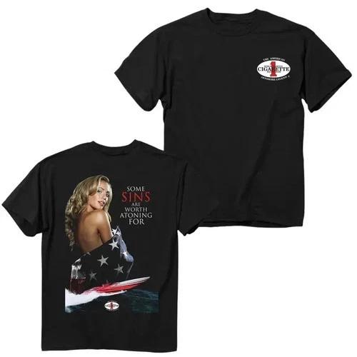 Cigarette Racing Offshore Boat Shirt Graphic Tee Racing Fan T-Shirt S