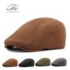 Simple Light Board Suede Hat Men and Women Classic Beret Spring and Autumn British Cap Retro Forward Hat