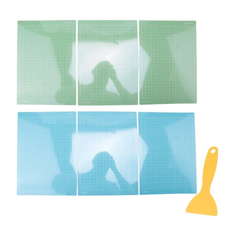Practical-6Pcs Cutting Mat For Joy Xtra 12X8.5In Adhesive Reusable Craft Cutting Mats Sticky Accessories Replacement