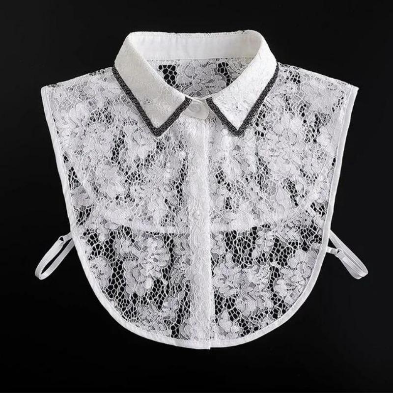 Formal Guler Fals Femei Broderie Faux Col Semi Camasa Bluza Guler Fals Pulover Camasa Guler Detasabil Accesorii