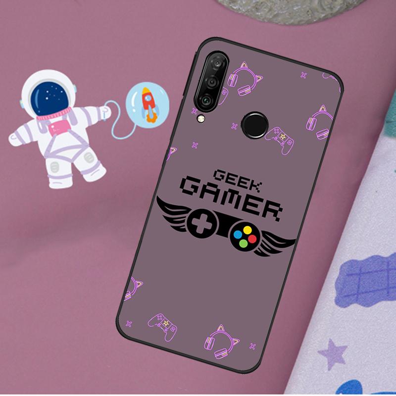 Eat Sleep Game Colorful For Huawei Nova 11i 7i 8i 12i 12s Y73 Y70 Y90 Y60 Y72 Y61 Y91 9 10 SE P40 Lite P30 Pro Case