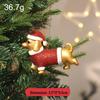 Pink Cartoon Christmas Tree Ornament with Glitter Sequins - Ins Style