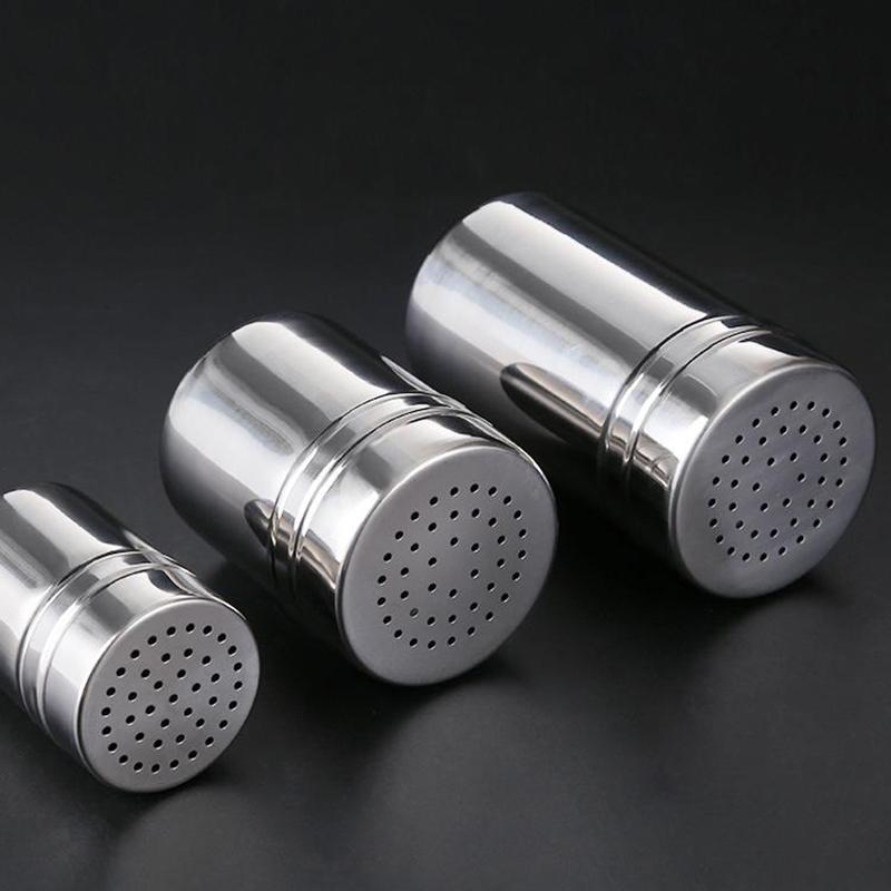 Multipurpose Stainless Steel Seasoning Jar Salt Sugar Bottle Kitchen Gadgets Spice Pepper Shaker Spice Jar Toothpick Holder