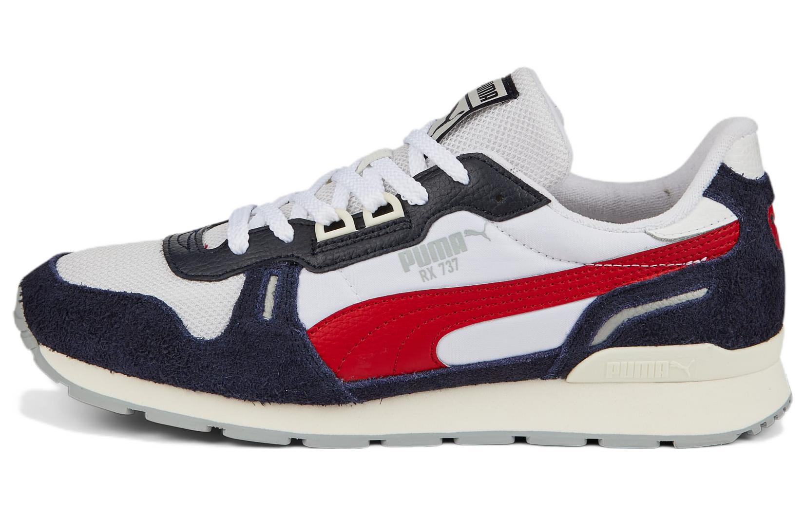 PUMA Rx 737 New Vintage White Black Red 387573-02 38.5