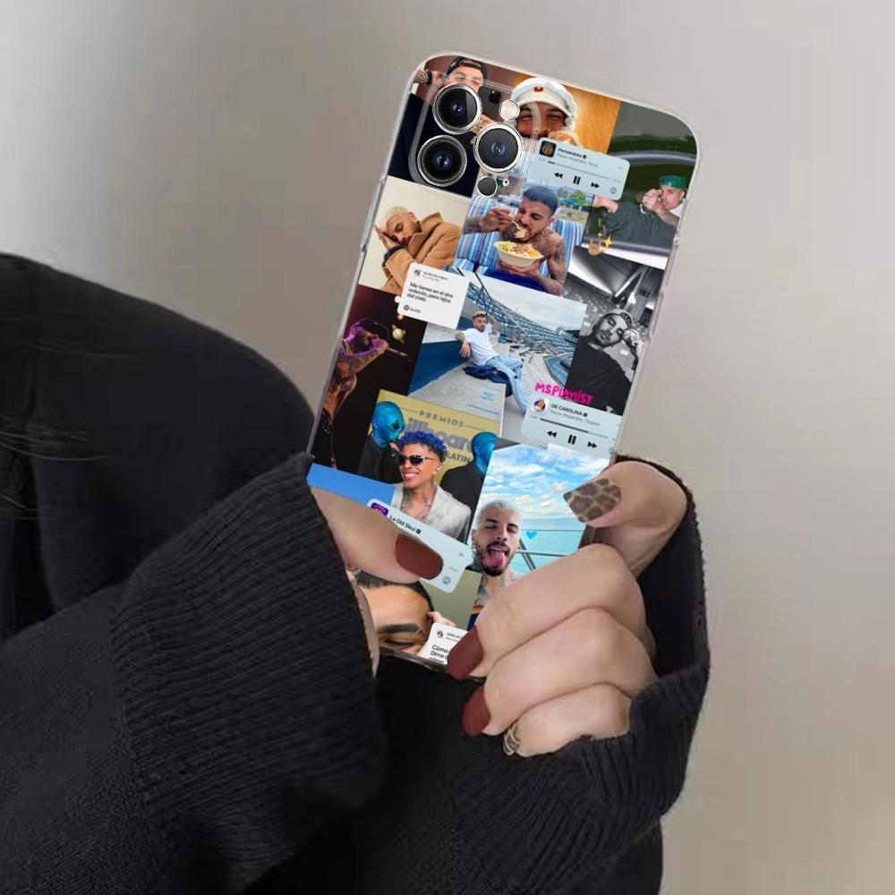 Rap Singer Rauw Alejandro Phone Case For IPhone 16 15 8 7 6 6S Plus X SE XR XS 14 11 12 13 Mini Pro Max Mobile Case