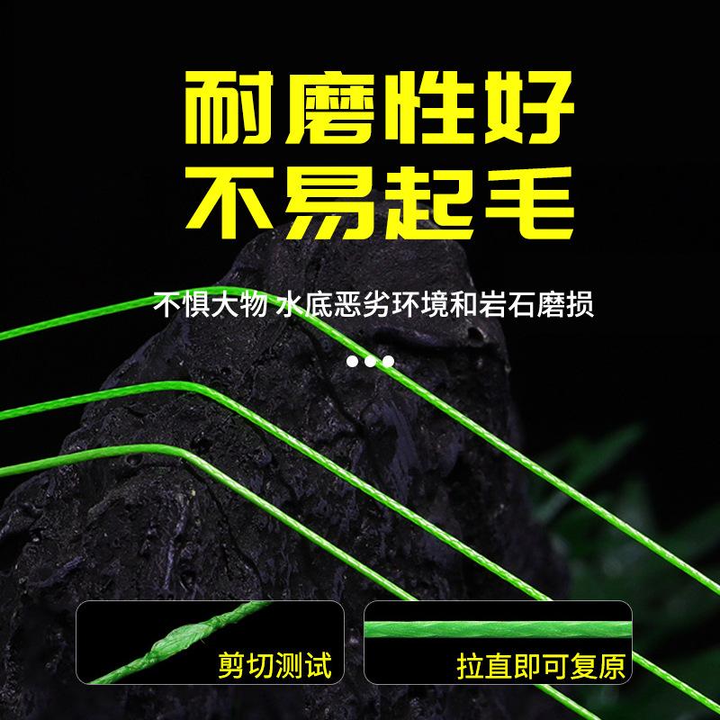 8 Strands Braided Pe Fishing Line 100M Japan Imported 0.4-5.0 6-40Lb Multifilament Main Line For Lure Fishing Super Strong Smoot