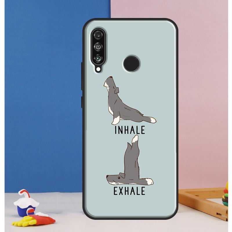 Cartoon Schnauzer Dog For Huawei Nova Y90 Y70 Y60 Y72 Y61 Y91 12s 12i 11i 7i 8i 9 10 SE P60 Pro P30 P40 Lite Case