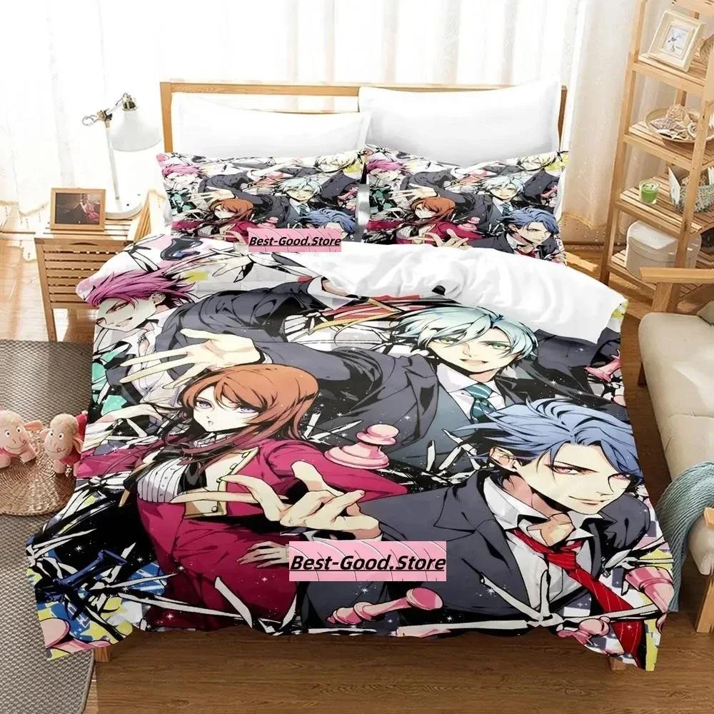 Variable Barrikade Beding Set Einzel Doppel Voll Königlich Abmessungen Abmessungen Bettwäsche Set Erwachsene Kinder Schlafzimmer Bettbezug Set Anime Bettwäsche Set