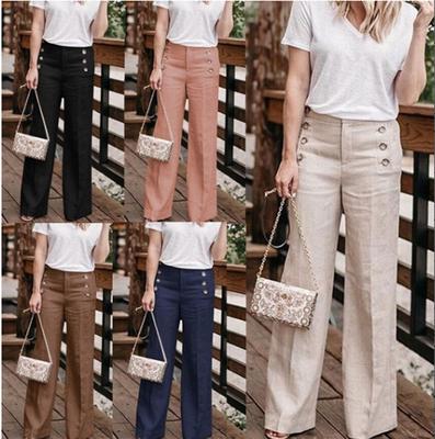 women's plus size linen pants