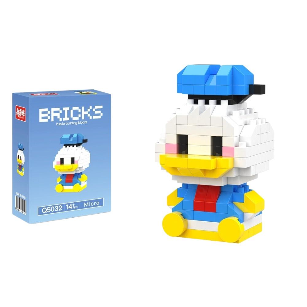 Zootopia Small LinaBell Building Blocks Judy Nick Model Donald Duck Education Lotso Toys Mickey Mouse For Kids Birthday