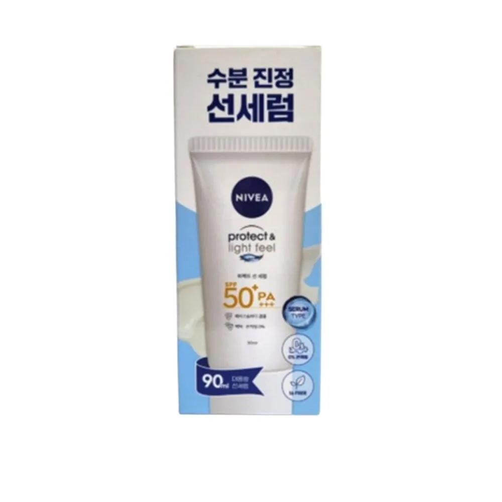 

Nivea Sun Serum Face & Body Non-sticky, White-cast Moisturizing Soothing Large Capacity Sunscreen Sun Cream Sun Balm 90ml