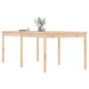 Garden Table 203.5 x 100 x 76 cm Solid Pine Wood